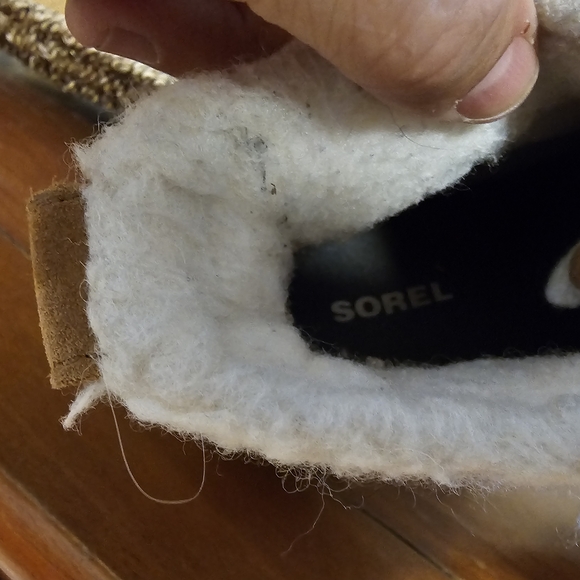 Sorel Womens Size 37 Gray and Tan Boots - Picture 7 of 8